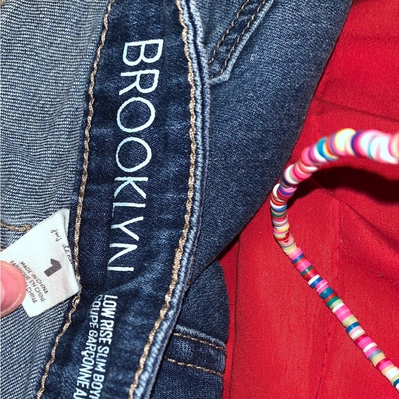 Ripped low rise jeans - Picture 3 of 3